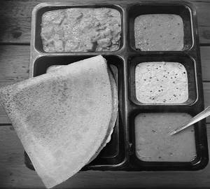 Matar paneer dosa