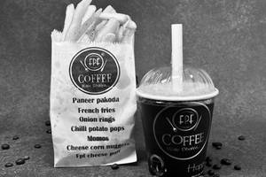 French Fries + Cold Coffee (s)