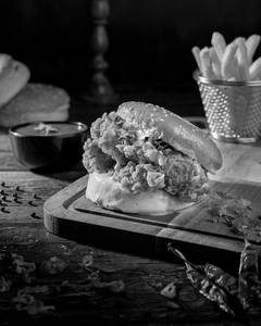 Crispy Fried Chicken Burger