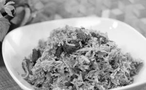 Schezwan Mutton Rice