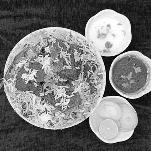 Fish Fry Hyderabadi Dum Biryani
