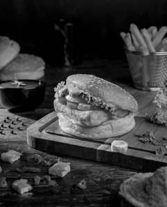 Spicy Paneer Burger