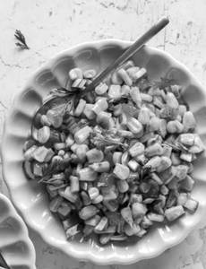 Sweet corn chaat
