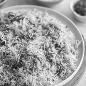 Chicken Dum Biryani Rice Only( Without Chicken)