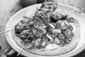 Bbq Chicken Plate Shawarma
