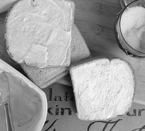 Plain butter sandwich