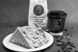 Cheese Corn Sandwich + French Fries +cold Coffee (s)