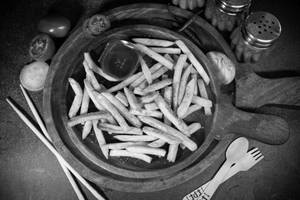 French Fries With Dip