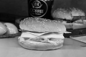 Veg. Cheese Burger