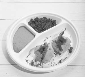 Vada Plate (2 Piece)