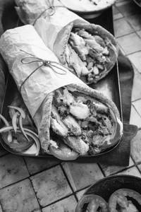 Bbq Chicken Shawarma
