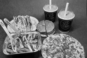 OTC Pizza 7 "+sandwich+ 2 Cold Coffee+ Pasta+crispy Burger