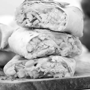 Melted Chicken Wrap