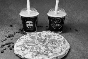 Otc Pizza (7inch) + 2 Cold Coffee(s)