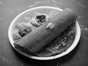 Carrot Ghee Dosa