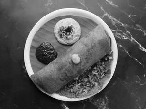 Ragi Ghee Dosa