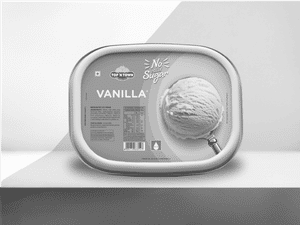 No Added Sugar Vanilla Ice Cream Tub [700 Ml]
