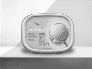 Tender Coconut Ice Cream Tub [700 Ml]
