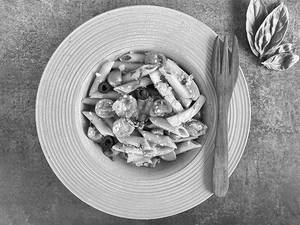 Creamy Basil Pesto Pasta