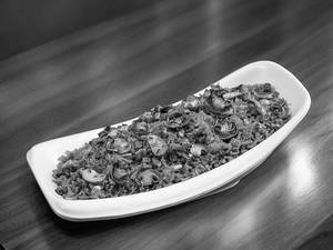 Mushroom Schezwan Fried Rice