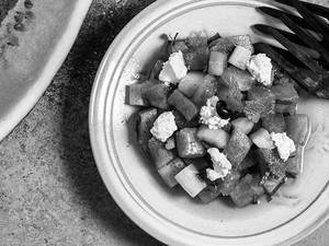 Mediterranean Watermelon And Feta Salad