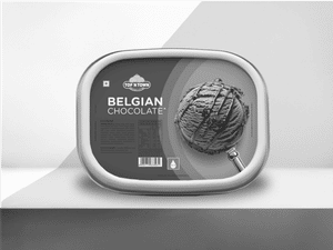 Belgian Chocolate Ice Cream Tub 