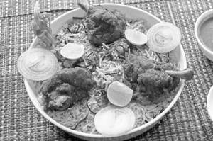 Chicken Wings Biryani