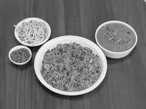 Triple Schezwan Fried Rice