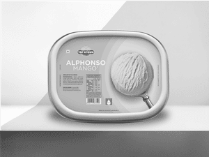 Alphonso Mango Ice Cream Tub [700 Ml]