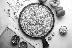 Farmhouse Pizza ( No Maida, Gluten Free)