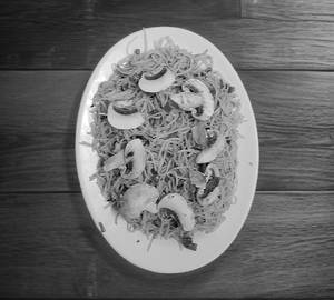 Mushroom Burnt Garlic Noodles