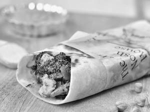 Grilled Zucchini And Broccoli Wrap
