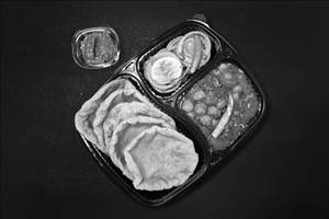 Chole with 5 Poori