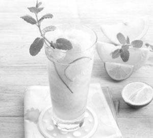 Mojito mint slush  