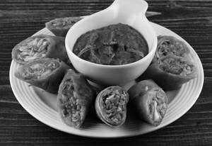 Veg Schezwan Frankee