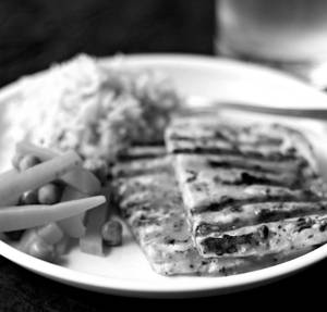 Peri Peri Cottage Cheese, Herb Rice