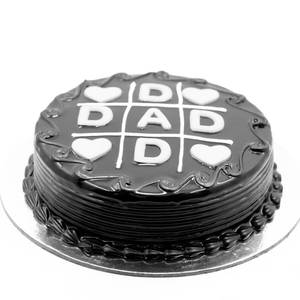 Fathers Day Chocolate Truffle Cake
