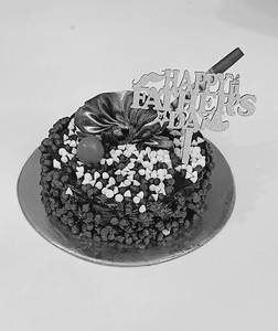 Fathers Day Choco Chip Cake