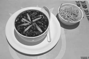 Baby Corn Manchow Soup