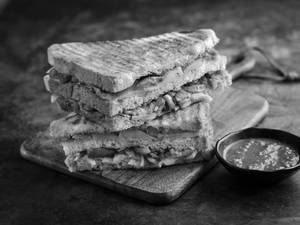 White Veg Grill Sandwich