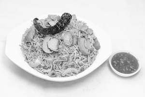 Mushroom Singapore Fried Rice 