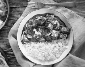 Matar Paneer With Rice