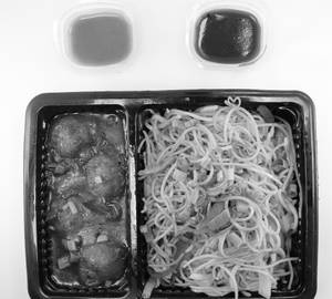 Veg Manchurian + Noodles