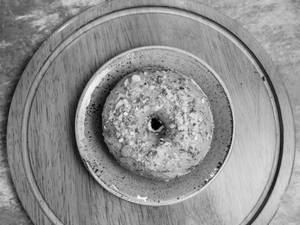 Korean Cream Cheese Doughnut