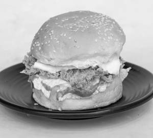 Fried Chicken Burger Crispy