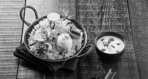 Hyderabadi Egg Dum Biryani