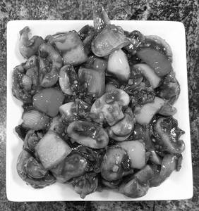 Mushroom Chilli