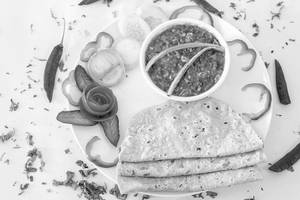 Roti And Egg Tadka (2 Roti)