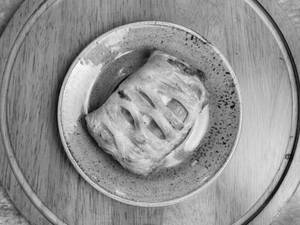 Spiced Chicken Sausage & Onion Jam Roll