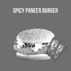 Spicy Paneer Burger